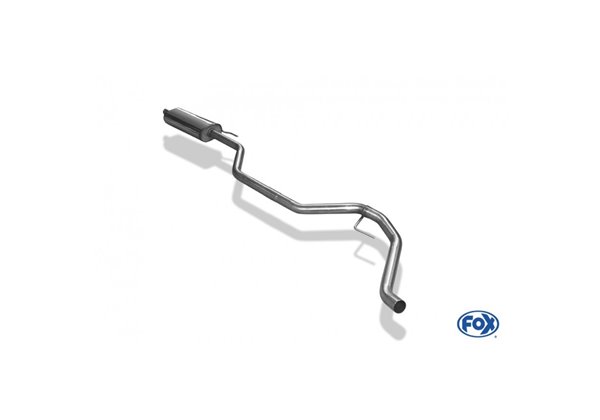 Escape deportivo Fox Opel Vectra C 1,6l 1,8l Todos