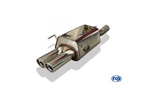 Escape deportivo Fox Opel Zafira A OPC Todos