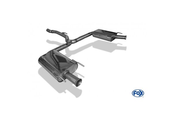 Escape deportivo Fox Opel Insignia A OPC Todos