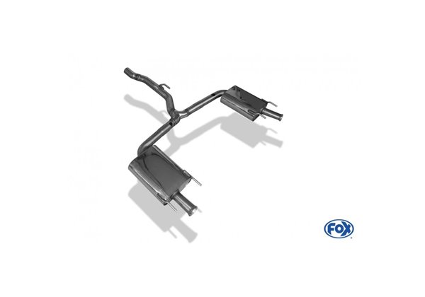 Escape deportivo Fox Opel Insignia A OPC Todos