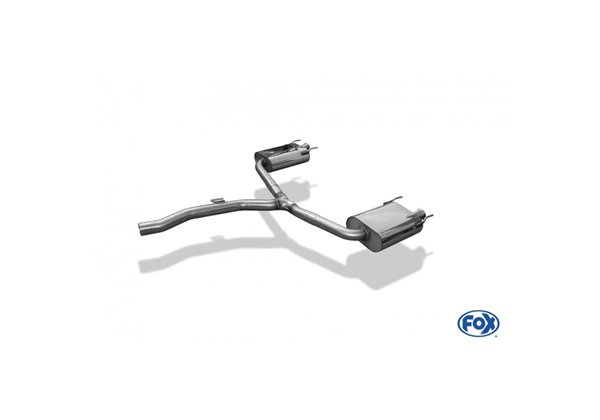 Escape deportivo Fox Opel Insignia A OPC Todos