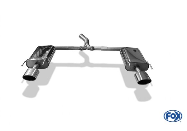 Escape deportivo Fox Opel Insignia A Todos