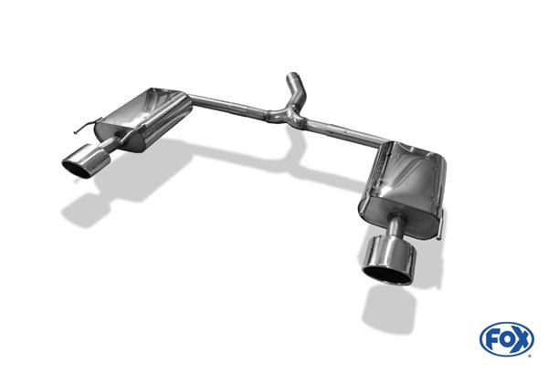 Escape deportivo Fox Opel Insignia A Todos