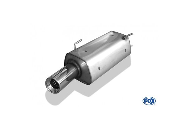 Escape deportivo Fox Peugeot 206 1,6l Hdi Todos