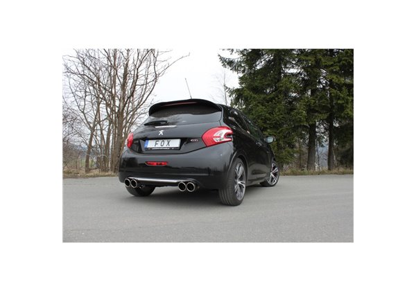 Escape deportivo Fox Peugeot 208 GTI Todos