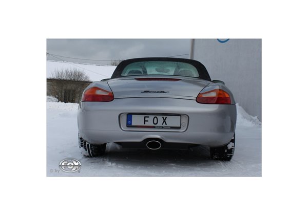 Escape deportivo Fox Porsche Boxster 986 2,5l Todos