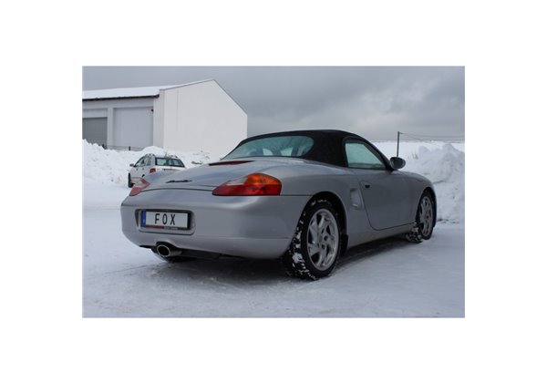 Escape deportivo Fox Porsche Boxster 986 2,5l Todos