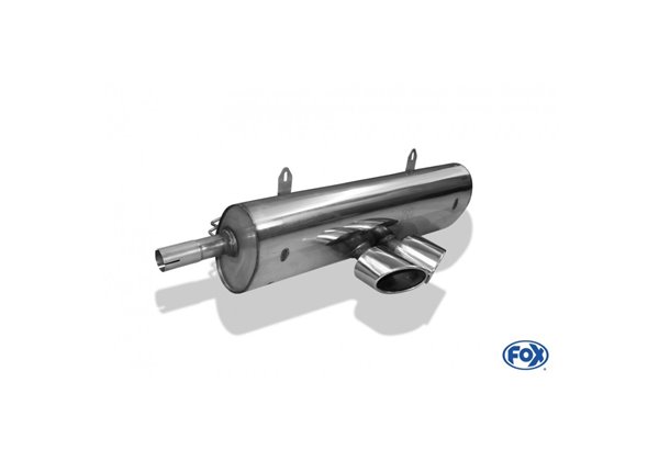 Escape deportivo Fox Porsche Boxster 986 2,5l Todos