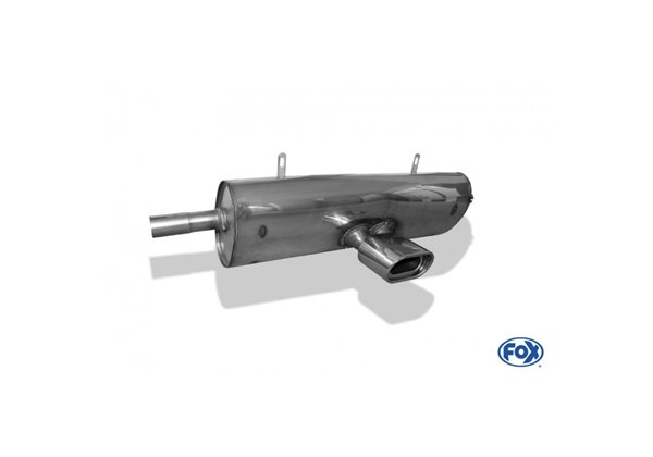 Escape deportivo Fox Porsche Boxster 986 2,5l Todos