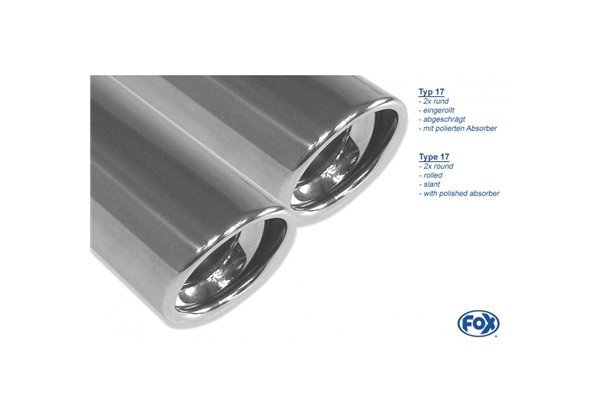 Escape deportivo Fox Porsche Boxster 986 2,7l 3,2l Todos