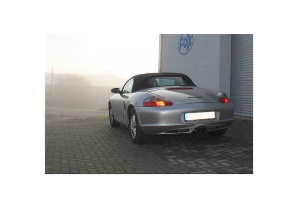 Escape deportivo Fox Porsche Boxster 986 2,7l 3,2l Todos