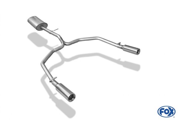 Escape deportivo Fox Renault Twingo E60/ E61 E60 520i/ 525i/ 530i Todos