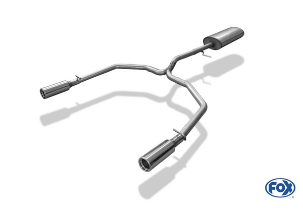 Escape deportivo Fox Renault Twingo E60/ E61 E60 520i/ 525i/ 530i Todos