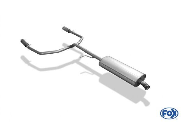 Escape deportivo Fox Renault Twingo E60/ E61 E60 520i/ 525i/ 530i Todos