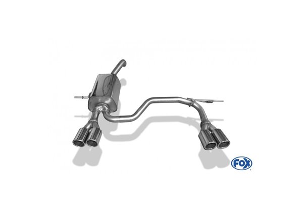 Escape deportivo Fox Renault Clio IV 0,9l 1,2l kW 1,5l D Todos