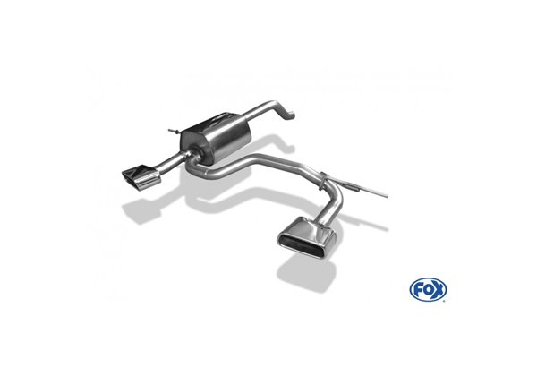 Escape deportivo Fox Renault Clio IV 0,9l 1,2l kW 1,5l D Todos