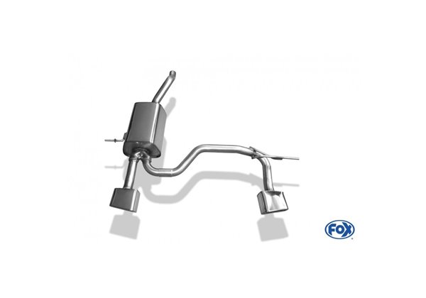 Escape deportivo Fox Renault Clio IV 0,9l 1,2l kW 1,5l D Todos