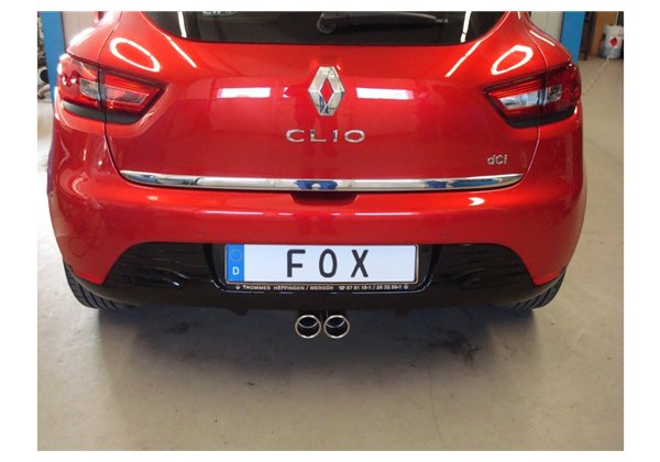 Escape deportivo Fox Renault Clio 420i 428i 0,9l 1,2l kW 1,5l D Todos