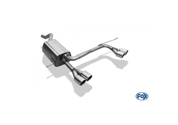 Escape deportivo Fox Renault Clio IV 0,9l 1,2l kW 1,5l D Todos