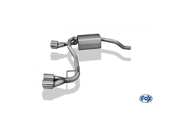 Escape deportivo Fox Renault Clio IV 0,9l 1,2l kW 1,5l D Todos