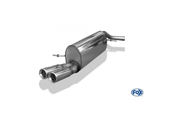 Escape deportivo Fox Seat Ibiza 6L mit Stoßstangenausschnitt Todos