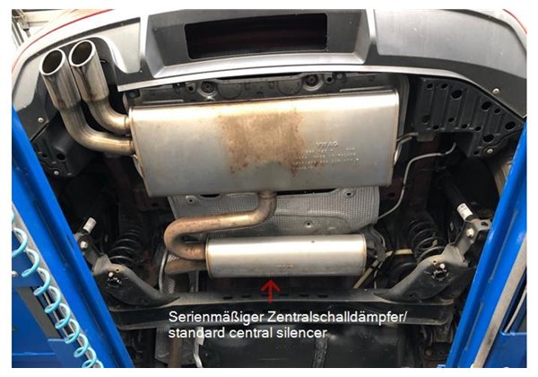 Escape deportivo Fox Seat Leon 5F 1,2 1,4 1,6 1,6 TDI 2,0 TDI bis 110kW Todos