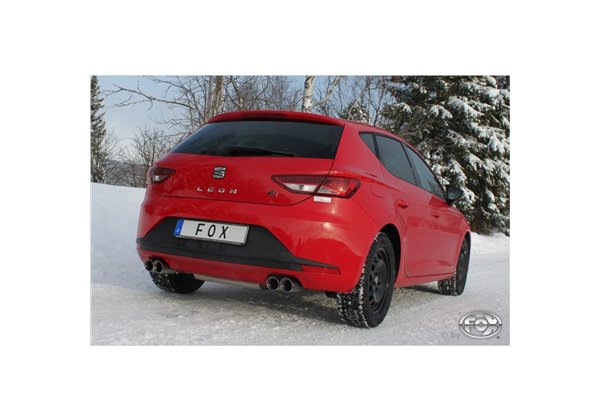 Escape deportivo Fox Seat Leon 5F 1,8l 132kW 2,0l TDI 135kW Todos
