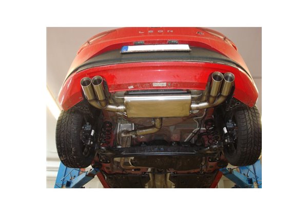 Escape deportivo Fox Seat Leon 5F 1,8l 132kW 2,0l TDI 135kW Todos