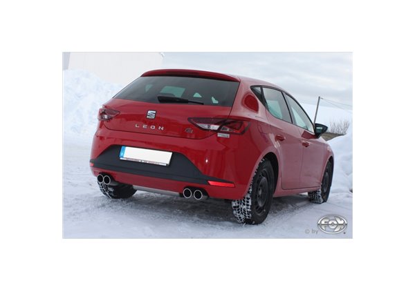 Escape deportivo Fox Seat Leon 5F 1,2 1,4 1,6 1,6 TDI 2,0 TDI bis 110kW Für Modelle mit starrer Hinterachse