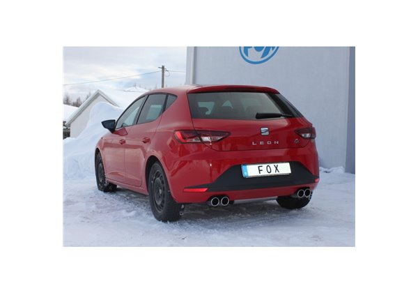 Escape deportivo Fox Seat Leon 5F 1,2 1,4 1,6 1,6 TDI 2,0 TDI bis 110kW Für Modelle mit starrer Hinterachse
