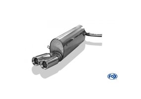 Escape deportivo Fox Skoda Fabia 6Y - 1999-2008 3/5-türig Todos