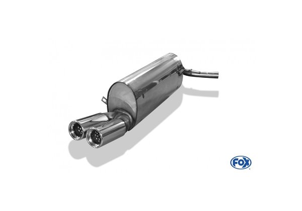 Escape deportivo Fox Skoda Fabia 6Y - 1999-2008 3/5-türig Todos