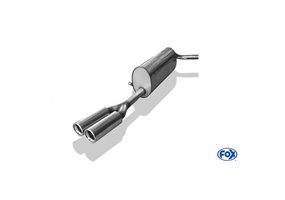 Escape deportivo Fox Skoda Fabia 6Y - 1999-2008 Kombi Todos