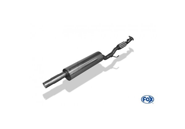 Escape deportivo Fox Skoda Fabia 5J - 2006-2014 3/5-türer 1,2l 44kW 12V (CGPB)