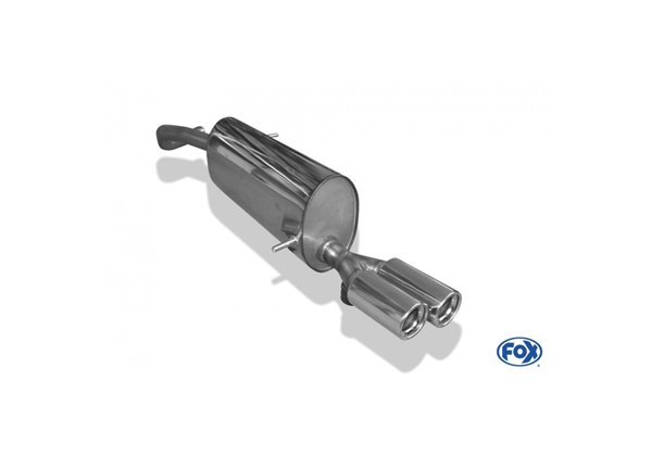 Escape deportivo Fox Skoda Fabia 5J - 2006-2014 RS Limousine Todos