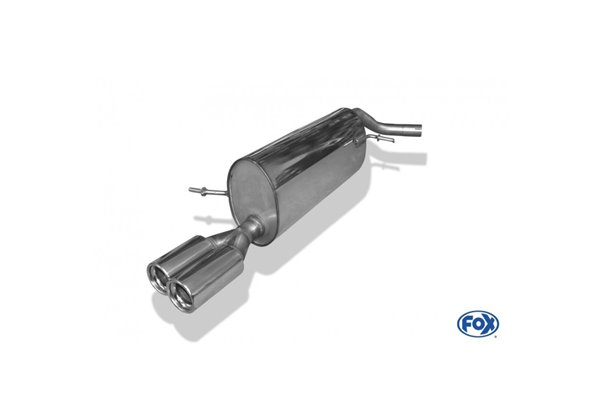 Escape deportivo Fox Skoda Fabia 5J - 2006-2014 RS Limousine Todos