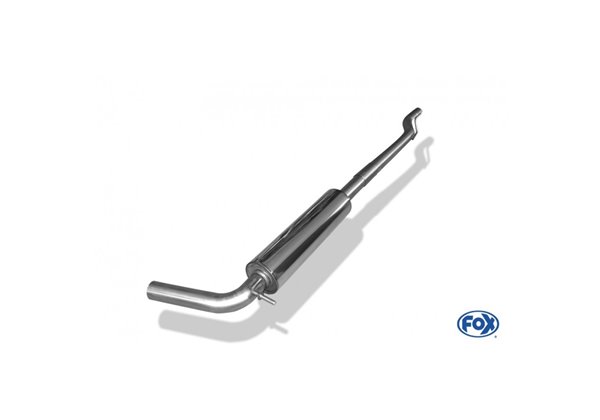 Escape deportivo Fox Skoda Fabia 5J - 2006-2014 RS Limousine Todos