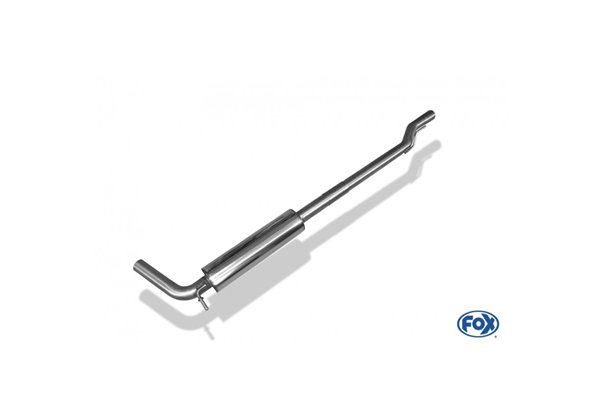 Escape deportivo Fox Skoda Fabia 5J - 2006-2014 RS Limousine Todos