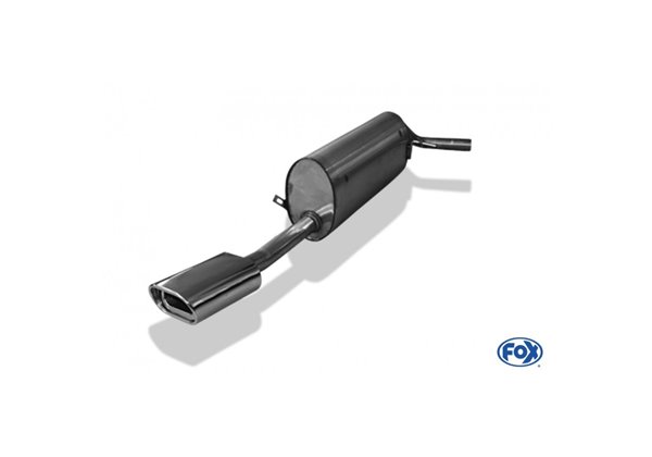 Escape deportivo Fox Skoda Fabia 5J - 2006-2014 Kombi Todos