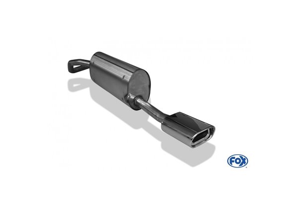 Escape deportivo Fox Skoda Fabia 5J - 2006-2014 Kombi Todos