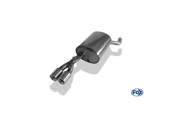 Escape deportivo Fox Skoda Octavia 1U 4x4 1,8l Turbo Todos