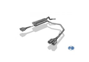 Escape deportivo Fox Skoda Octavia 1U 1,4l - 1,9l TDI Frontantrieb Todos