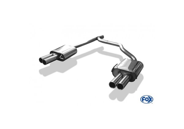 Escape deportivo Fox Skoda Octavia 1Z 1,4l - 2,0l TDI 103kW Todos