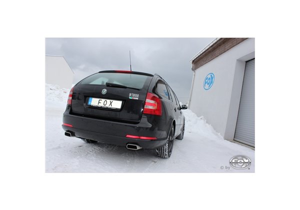 Escape deportivo Fox Skoda Octavia 1Z 1Z RS Todos
