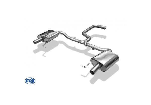 Escape deportivo Fox Skoda Octavia 5E 2,0l RS 180kW Todos