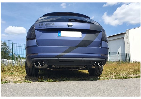 Escape deportivo Fox Skoda Octavia 5E 2,0l 140kW 4x4 Todos