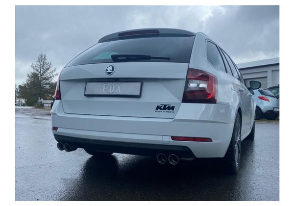 Escape deportivo Fox Skoda Octavia 5E 2,0l 140kW 2,0l 140kW