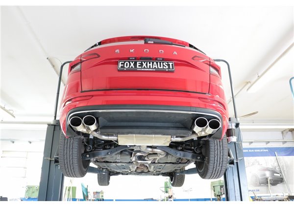 Escape deportivo Fox Skoda Karoq Todos