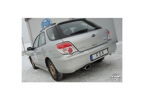 Escape deportivo Fox Subaru Impreza GD/ GG 1,5l 77kW (2000-2006) Todos