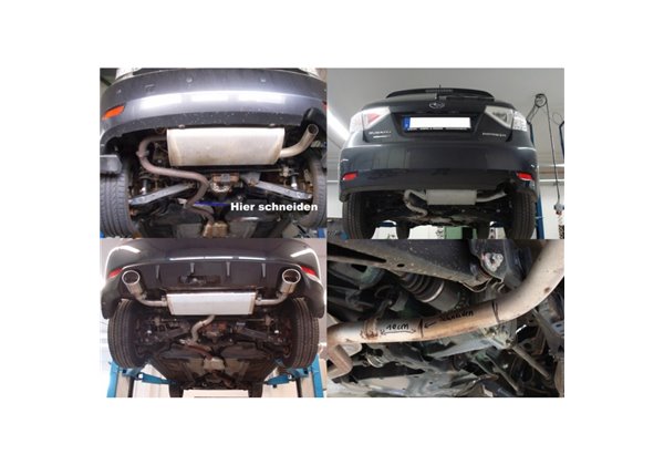 Escape deportivo Fox Subaru Impreza GR Todos